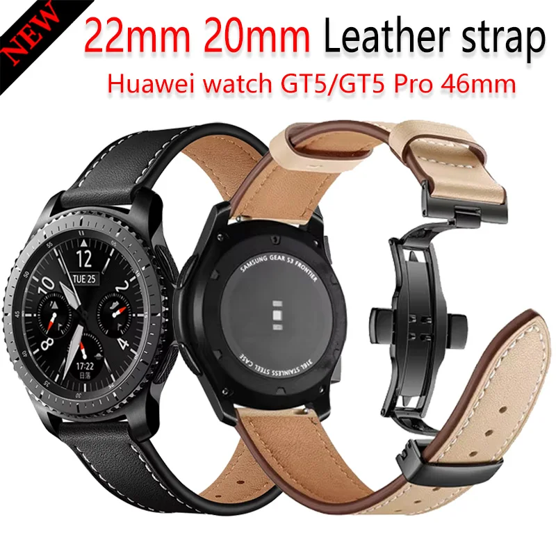 22Mm 20Mm Leather S… - image