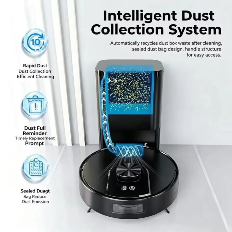 Smart Robot Vacuum Cleaner Wet Dry Mop
