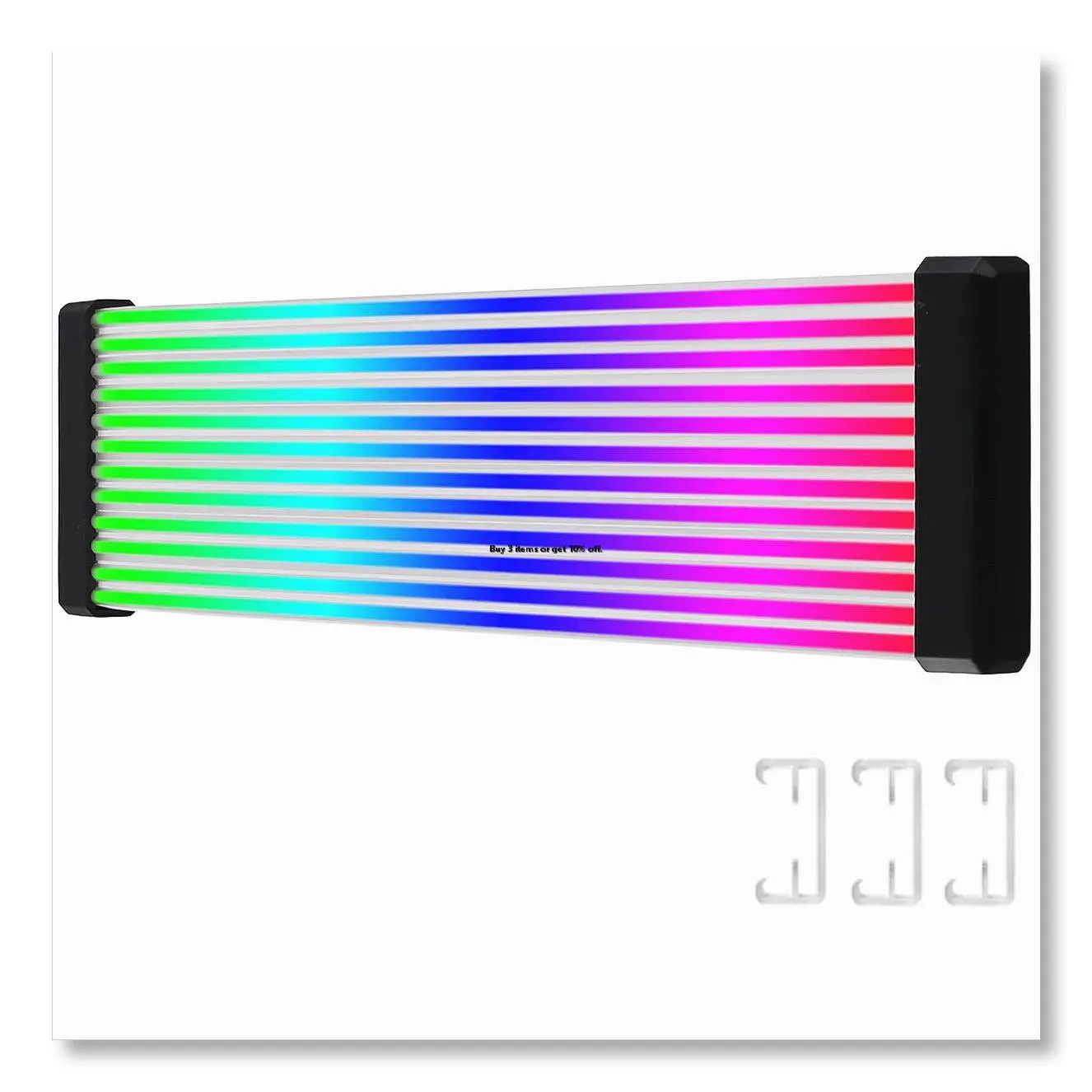 ✼RGB LED Strip ARGB Sync Board for Computer Power Supply GPU Graphics Card Cable Case Neon Line Graphics Card 24P or 3X8P