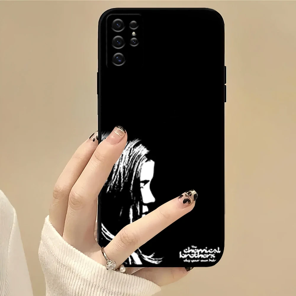 Band The C-Chemical B-Brothers Push the Button Phone Case For Samsung S22 S23 A73 A72 A71 A54 A53 E ULTRA Color Soft Shell