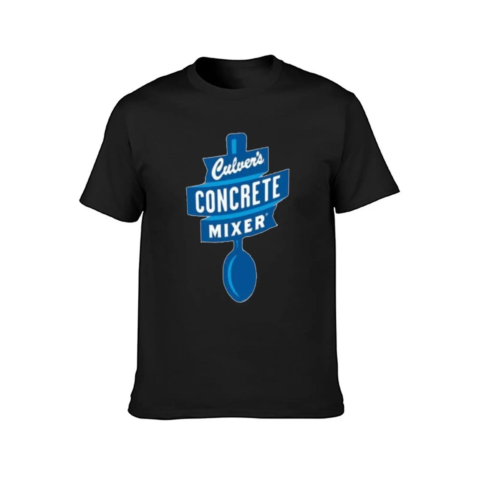 Culver_s Concrete Mixer Logo T-Shirt blacks vintage sublime t shirts for men cotton