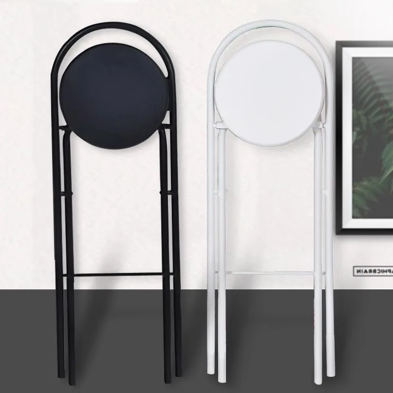 

Kitchen cooking household high bar chair, high stool, outdoor chair small apartment folding stool folding chair bar chair