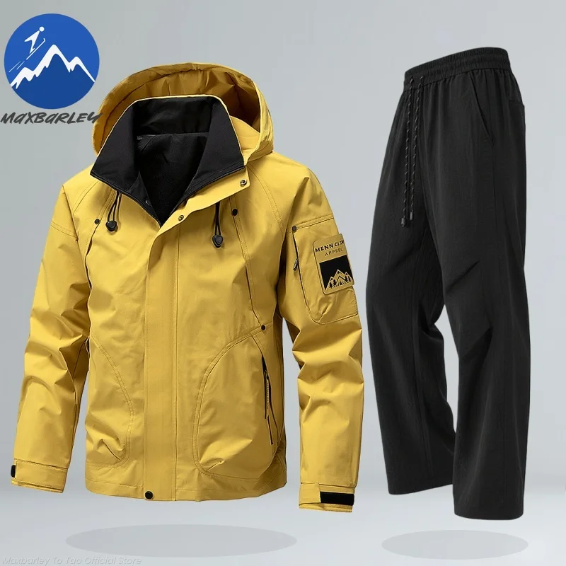 

Maxbarley New Cycling Kit Man 2026 Mountain Bike Clothes Off-Road Riding Bicycle Jacket +MTB Trousers Outfit Windproof Tracksuit