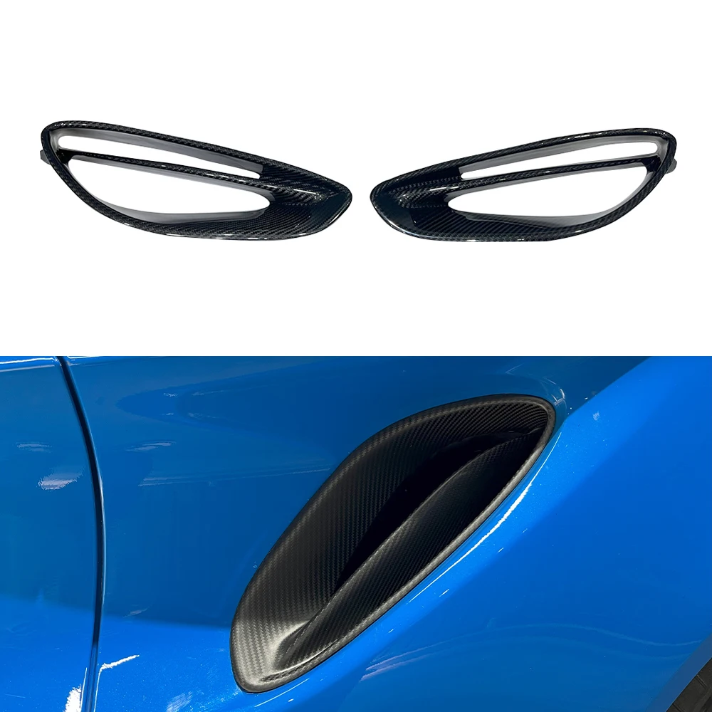 For Lotus Emira Side air intake Real Dry Carbon Fiber  Trim Body Kits Auto Parts Car Accessories
