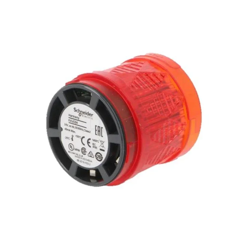 

good price XVUC24 24V AC/DC 60mm 2W Schneider Audible unit Red Warning Light