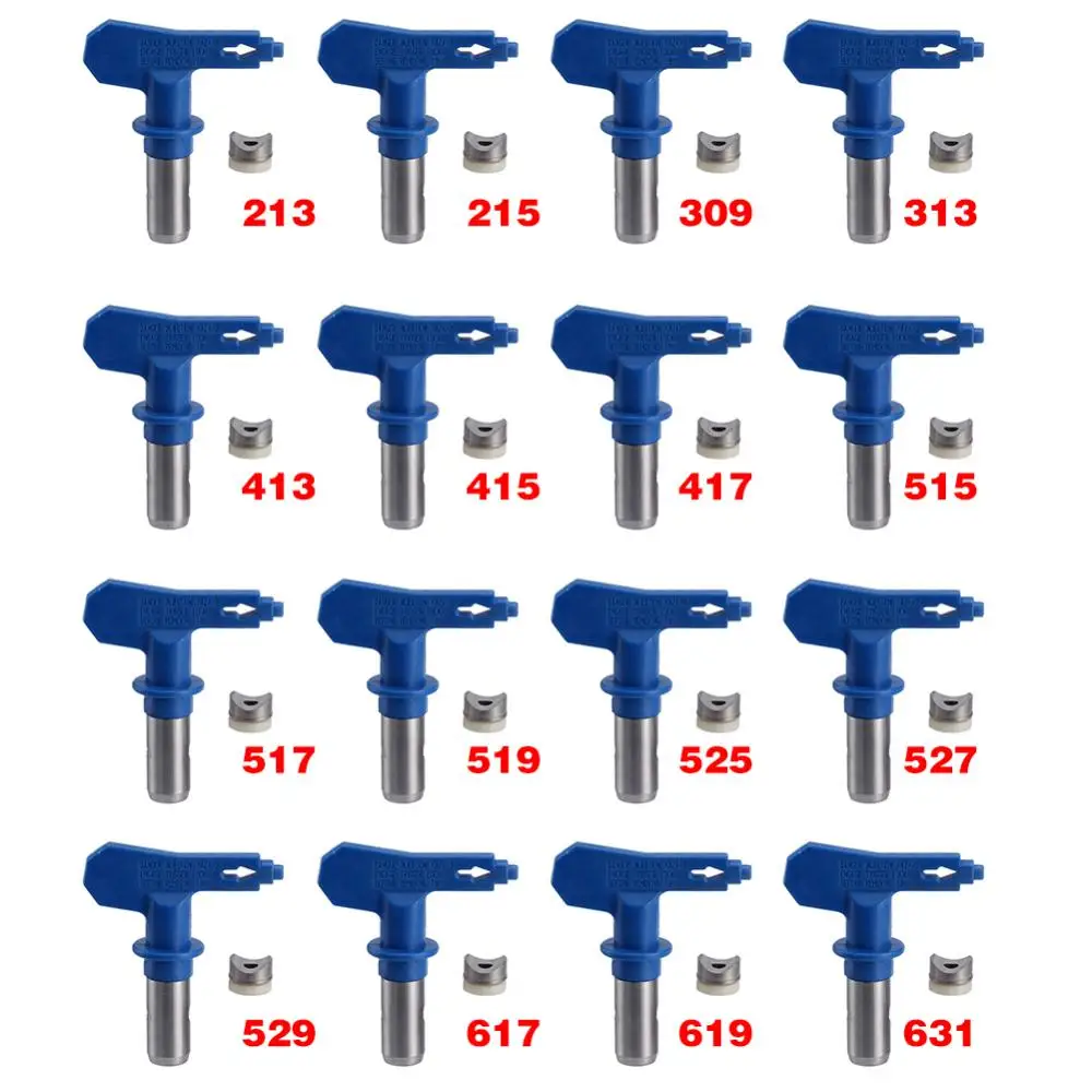 Airbrush Tip Airless Spray Tip Nozzle Various Model Nozzle Sprayer 515/517/519/655 For Titan/Wagner Various Spraying Machine Gun