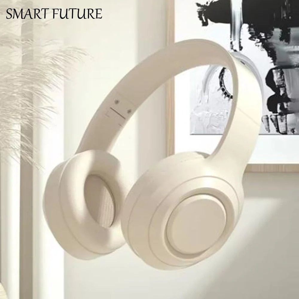 

Беспроводные Bluetooth-наушники 5.3 с регулируемым оголовьем, складной конструкцией, накладные, HIFI-стерео, с шумоподавлением