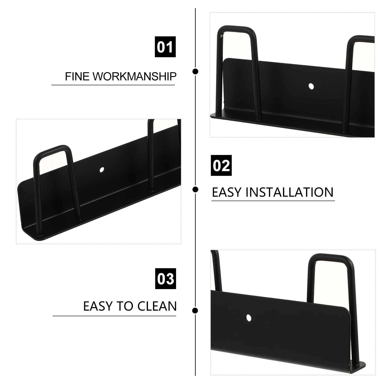 

Wall Mounted Cup Holder Iron Rustproof Cup Drying Rack For Kitchen Easy Install No Punching Mugs Glass Cups Coffee Cups