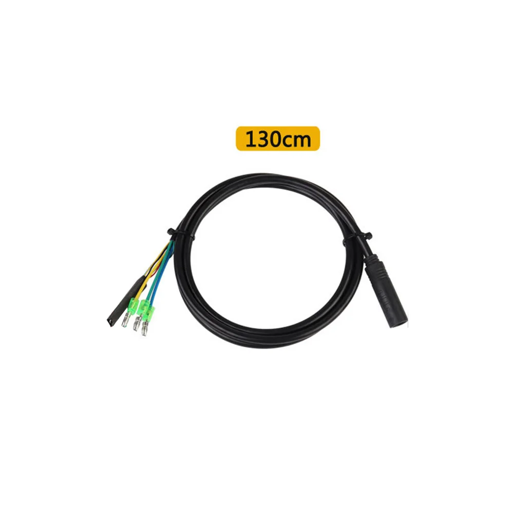 Waterproof Extension Cable for Electric Bicycle Motor Nine Connector Design for Easy Installation and Secure Connection