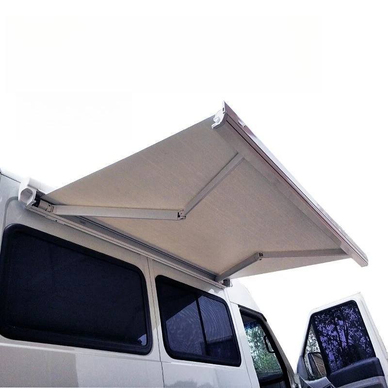 

RV awning, side car awning, telescopic trailer side tent