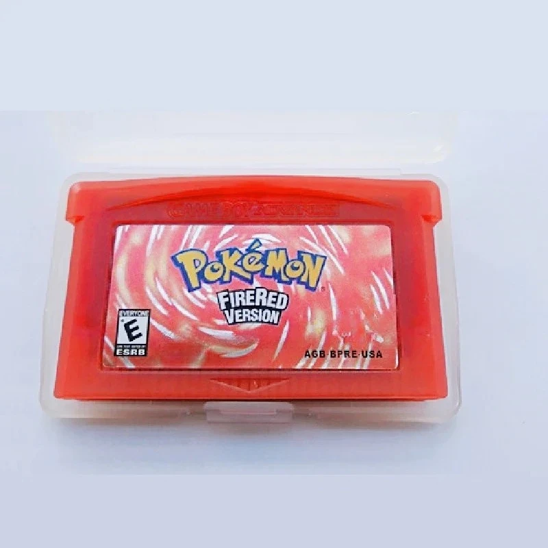 GBA Games Pokémon Series 32 بت لعبة فيديو Cartridge Pokémon Ruby Emerald Chlorophyll Sapphire Fire Red English Ver #5