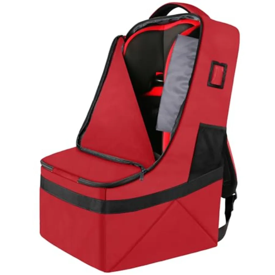 

YOREPEK Car Seat Travel Bag Padded Car Seats Backpack for Air Travel Heavy Duty Carseat Travel Bag for Airplane Airport Gate Ch
