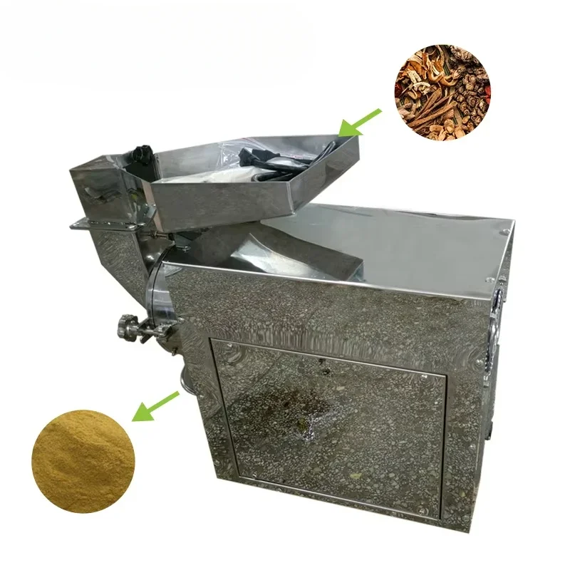 Food grade herbal processing professional Herb spice universal grinder Pulverizer machine