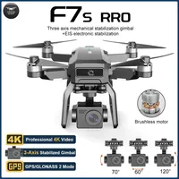 SJRC F7S/F7 Pro Drone 5G GPS EIS Electronic Stabilization Gimbal Helicopter Repeater Image 4K HD Camera Drones Dron Toy Gift 3KM