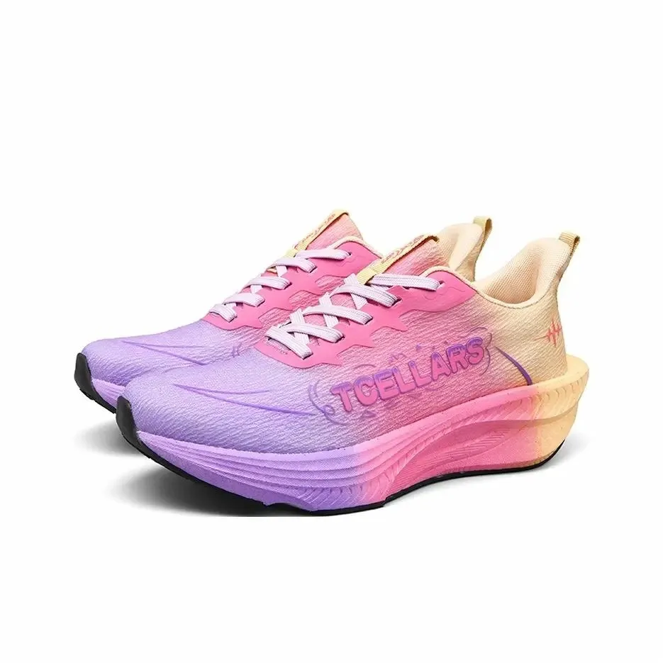 

2025 New Popcorn Running Shoes Full Carbon Plate Cushioning Casual Breathable Sports shoes Professional Marathon Running Shoes
