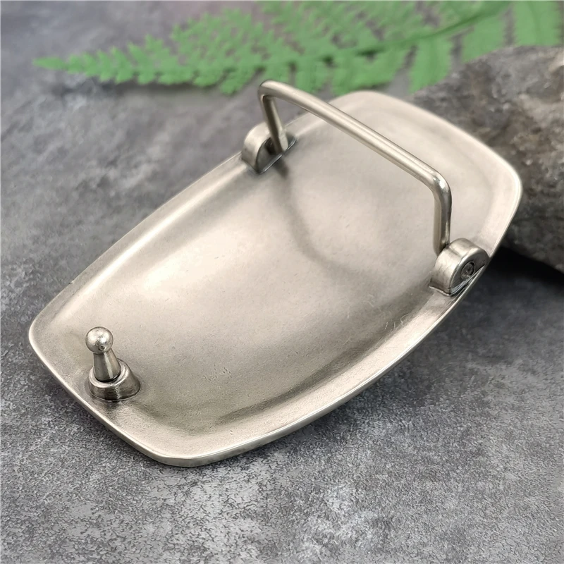 1PS 40MM Width Vintage Solid Brass Belt Buckles For Men Retro Metal Buckle For Straps Leather Craft Buckle For Men Belt  BK0018S