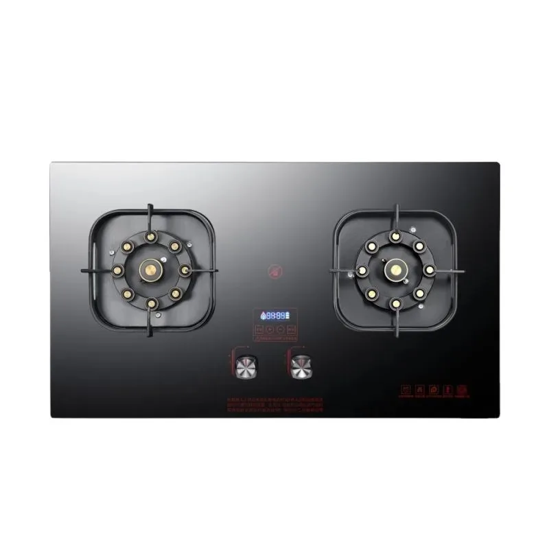 Gas stove double stove household liquefied gas embedded natural gas fire energy-saving stove