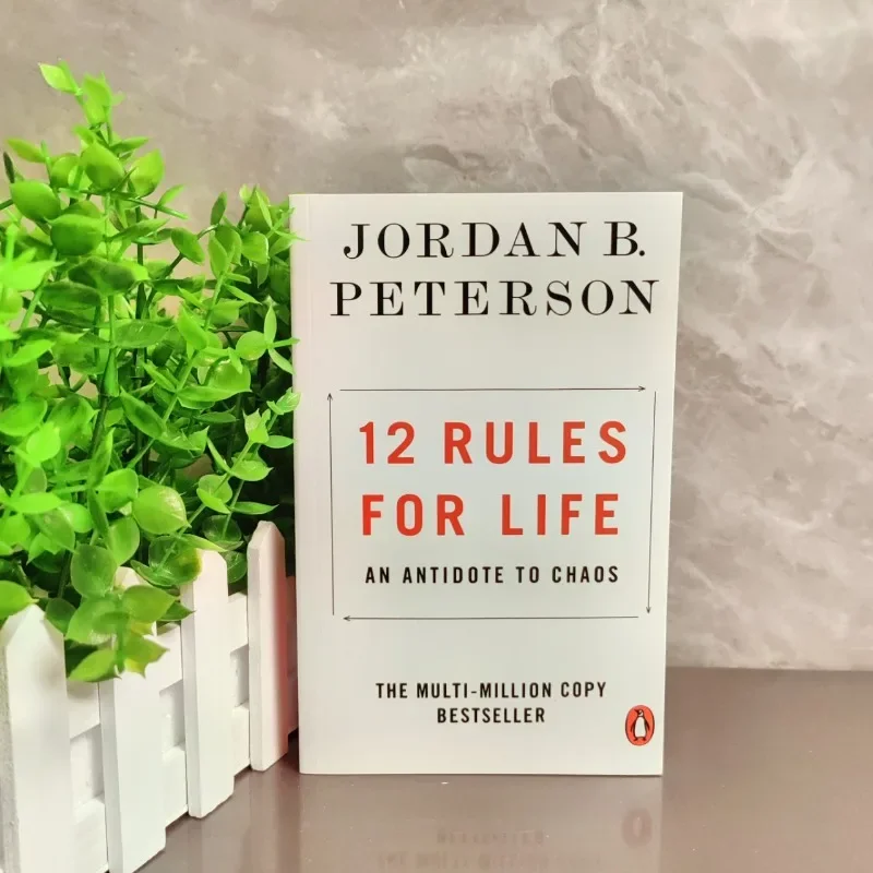 

12Rules for Life by Jordan Peterson-An Antidote to Chaos English Book Self-Help Guide for Modern Problems & Personal Development
