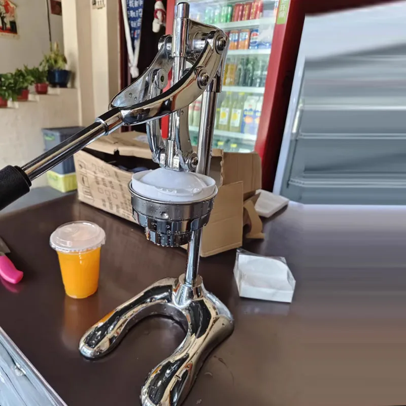 LXT Manual Fruit Juicer Stainless Steel Manual Orange Lemon Squeezer Juicer