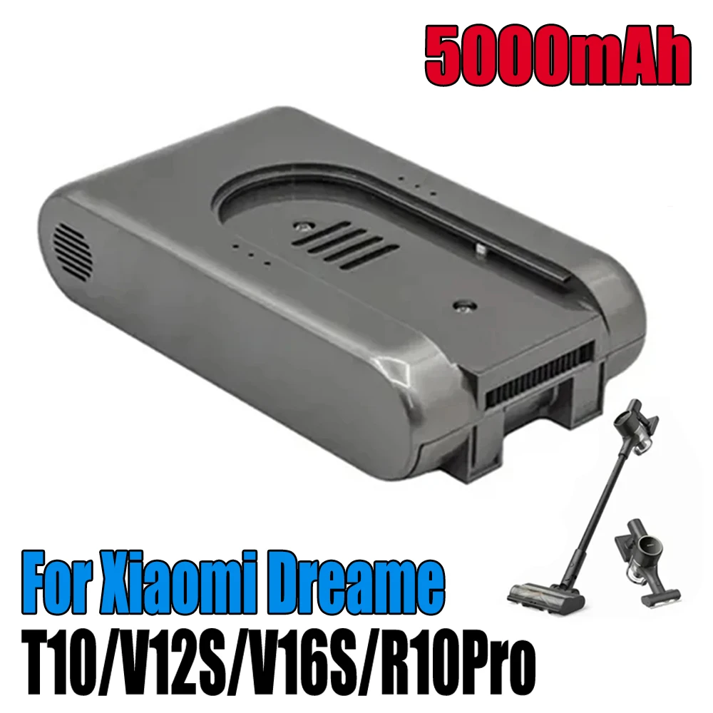 

New Replacement Battery For Xiaomi Dreame Vacuum Cleaner T10 V12S V16S R10Pro Handheld Cordless Vacuum Cleaner Accessory Parts