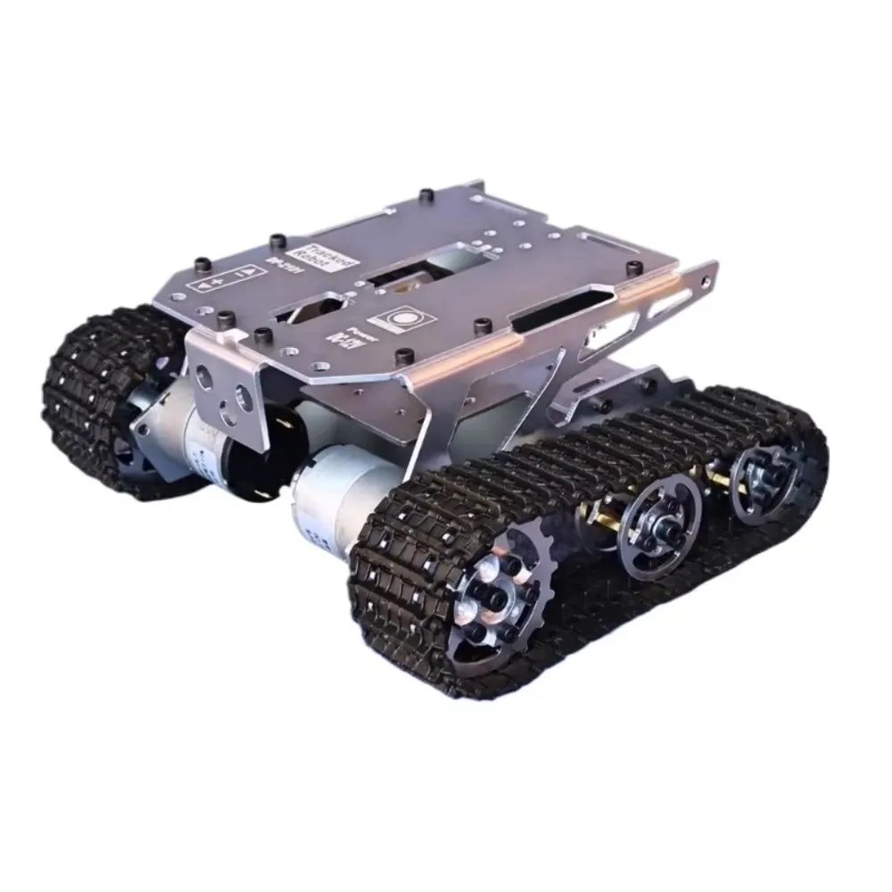 Tank Chassis Intelligent Car Robot Chassis with Motor Track Car Tank for Arduino Robot DIY Kit Programming Robot Starter Kit