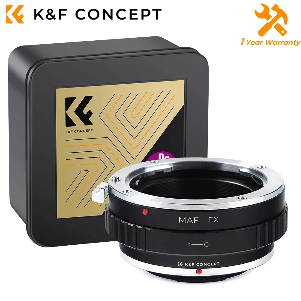 K&F CONCEPT Lens Mount Adapter voor Sony Alpha (Minolta AF A-type) lens naar FX Fujifilm Fuji X-Pro1 spiegelloze camera