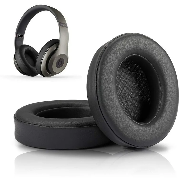 Replacement Thicken Leather Earpads For Lambskin  Beats Studio3 Studio2 Headphones Headset Memory Sponge Cushion Sleeve