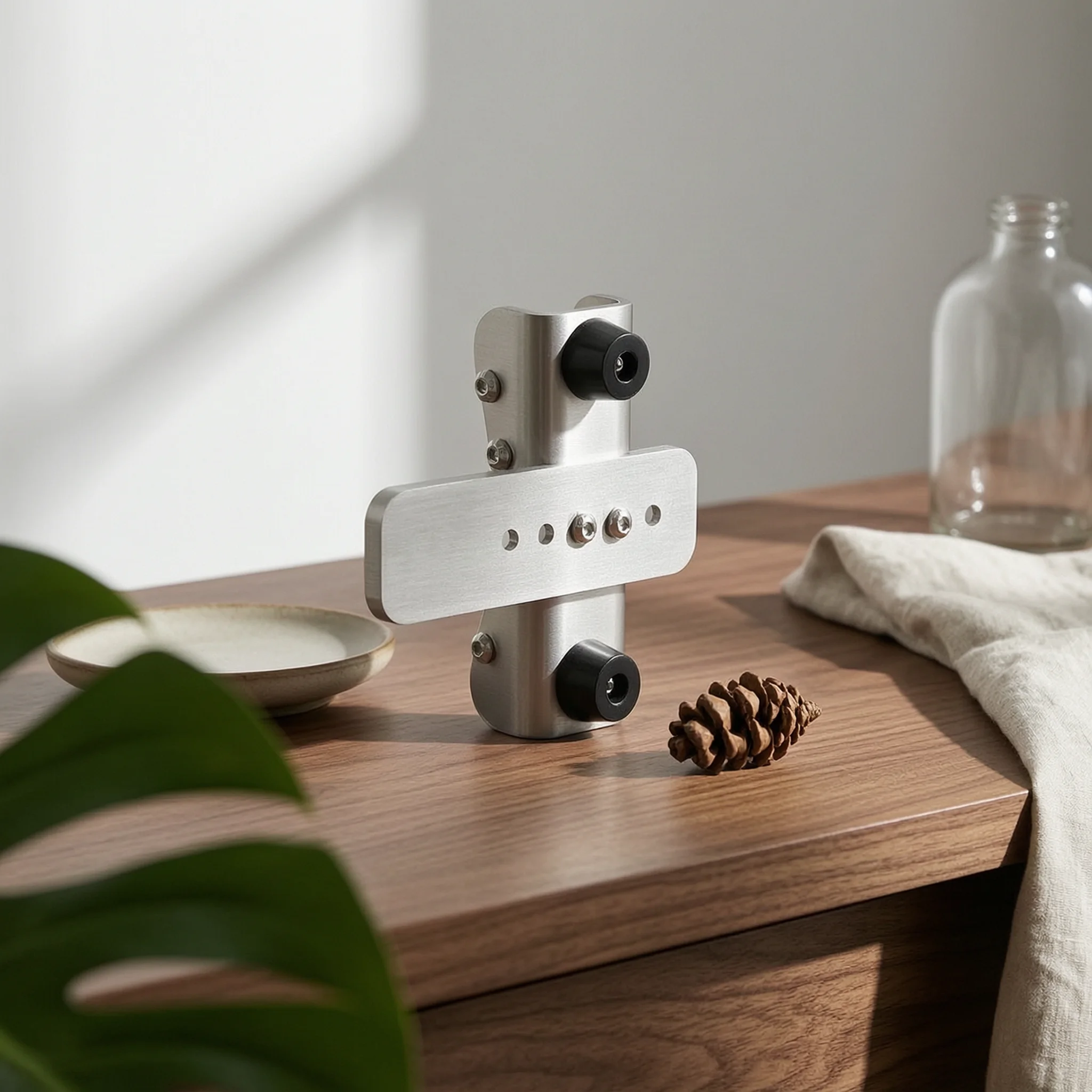 Dumbbell Holder with Roller Cradles Adjustable Dumbbell Holder Free Weight Rack Stable Hardware Space-Saving for Athletes