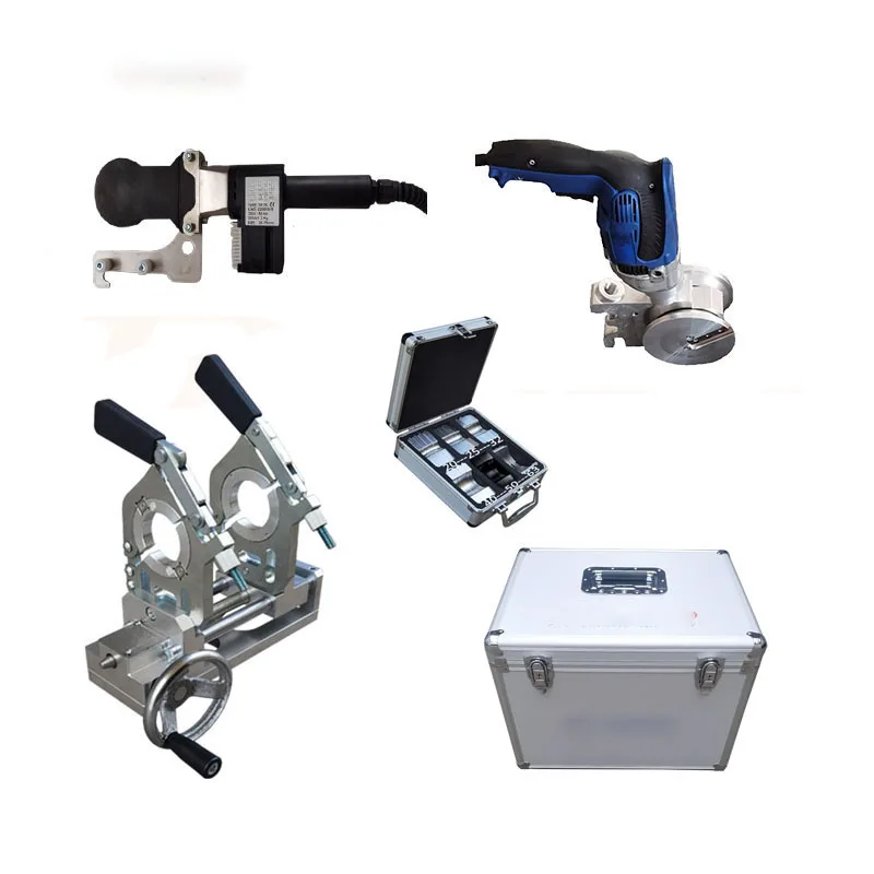 110V Clamp75(20-75 มม.) ท่อ Clamps เครื่องมือ Butt Fusion Maichine เครื่องมือแบบพกพา PE PP PVDF