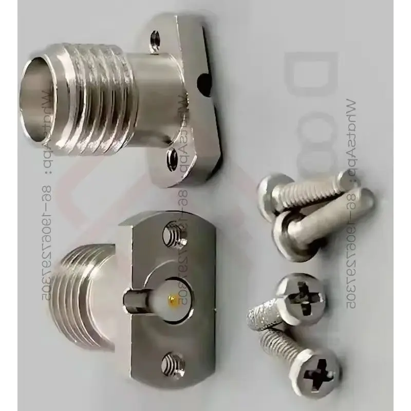 

65C 4 SMA-KFD216 flange PCB board solder-free SMA connectors, supporting 26.5 GHz