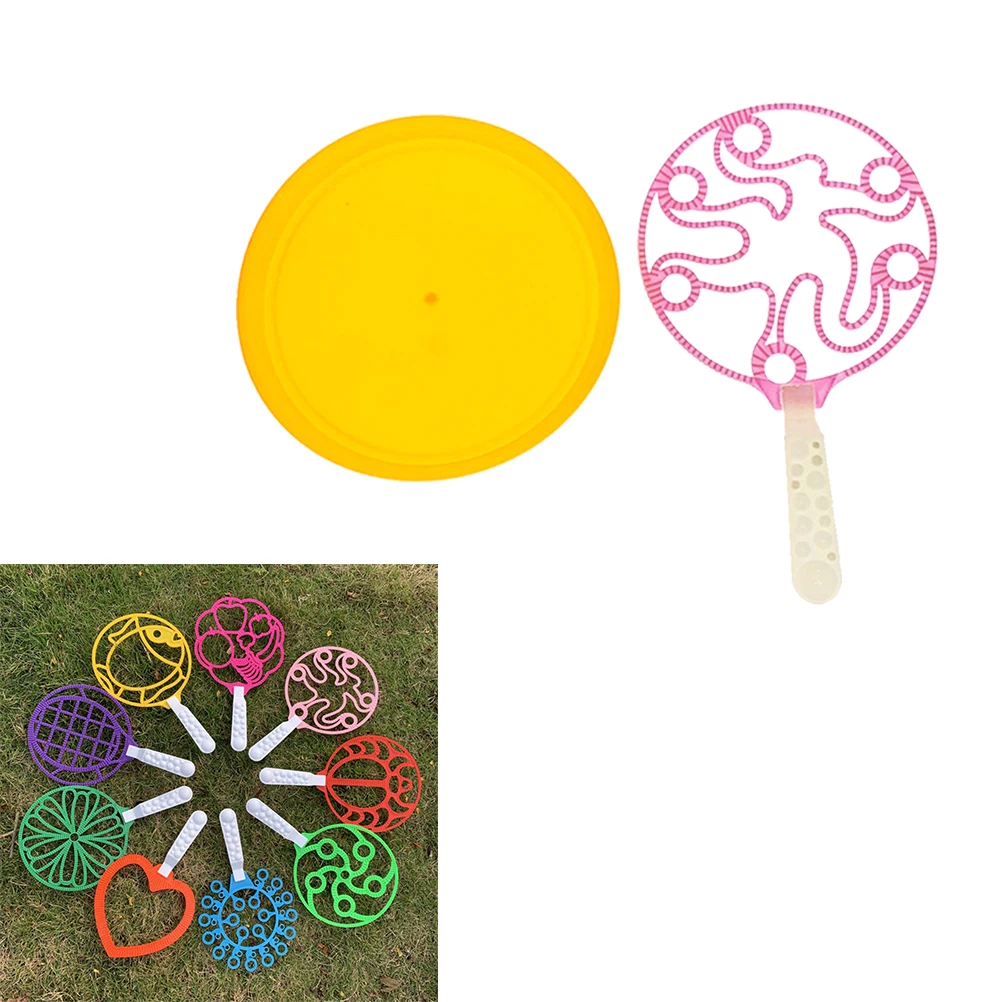 

Children Outdoor Blowing Bubble Blower Jumbo Giant Bubble Set Creative Large Bubble Ring Toys Bubble Maker Toys Bubble Wand for