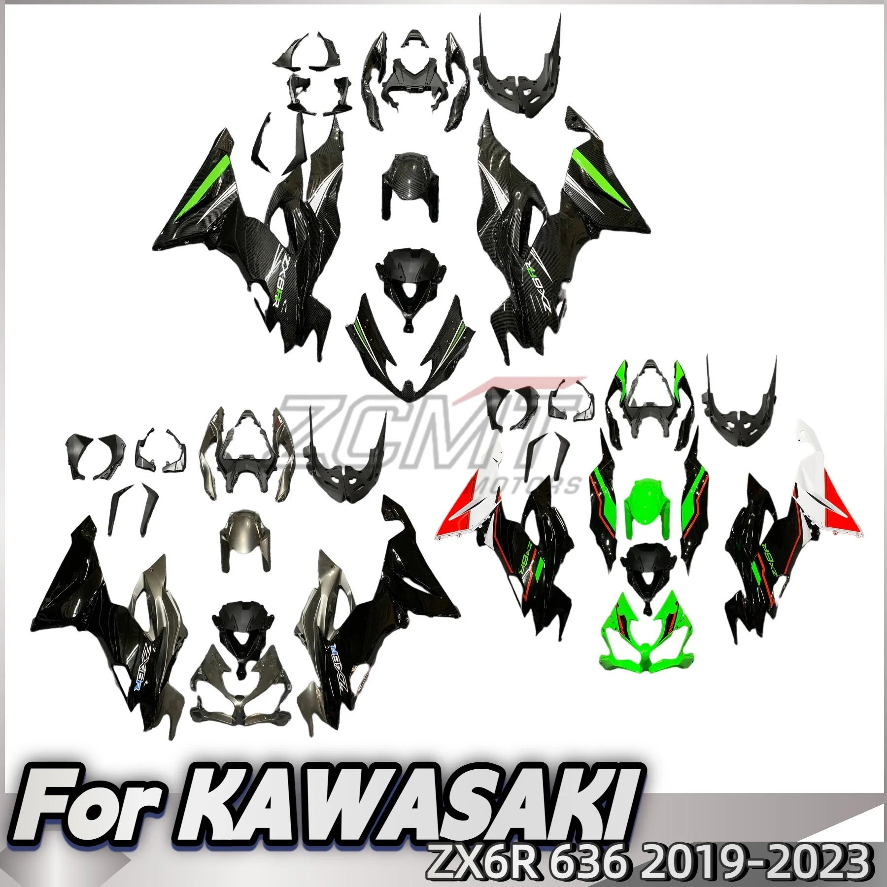 

New ABS Fairing Motorcycle For Kawasaki ZX-6R 2019 2020 2021 2022 2023 636 19 20 21 22 23 Fairing Body Kit