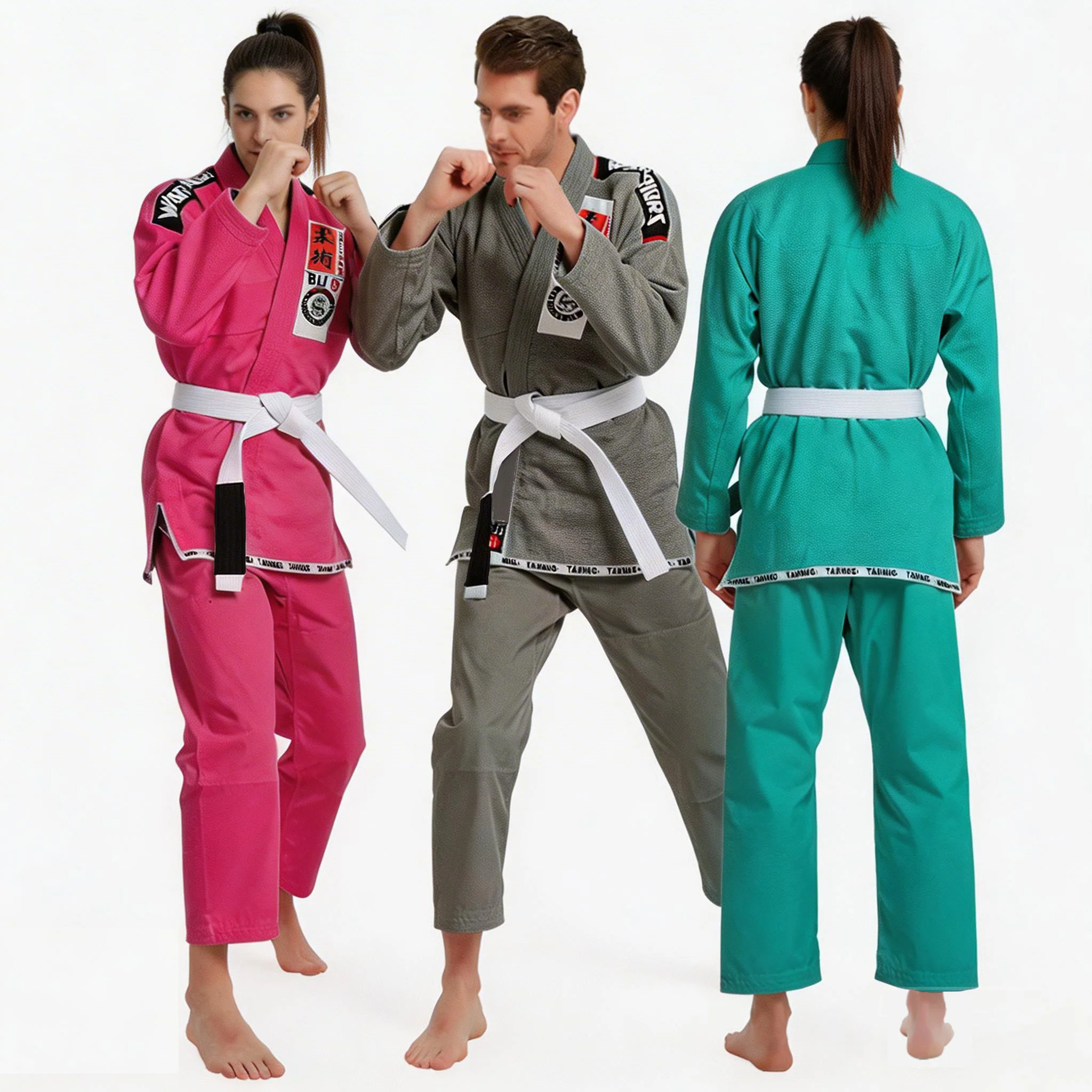 

Премиальное кимоно для бразильского джиу-джитсу (BJJ) из ткани Pearl Weave для мужчин и женщин с усиленной строчкой для тренировок и соревнований