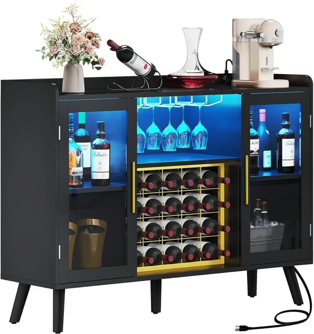 Wine Bar Cabinet Wi… - image