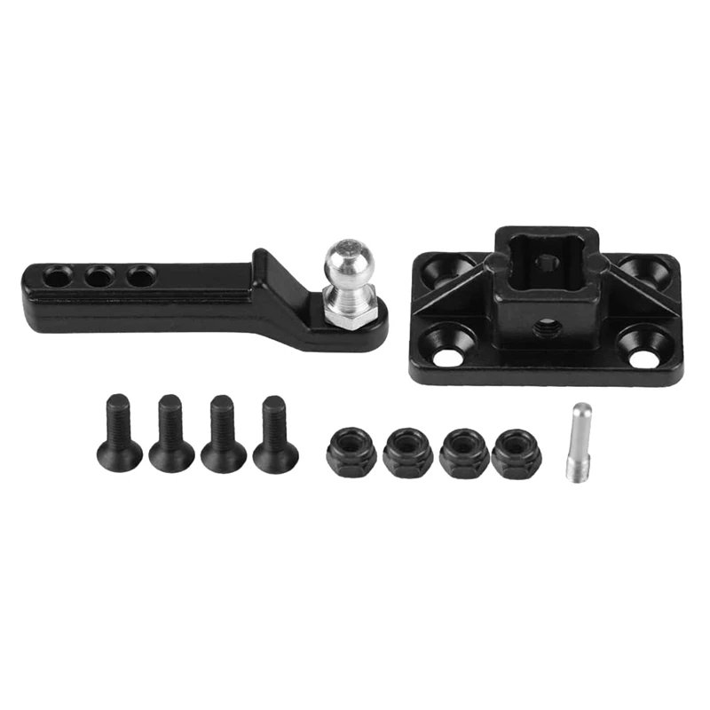 Gancho de remolque para coche teledirigido, grillete de Metal para Control remoto, TRX-4 Axial Scx10 D90, coches sobre orugas, piezas de modelo de enganche de remolque