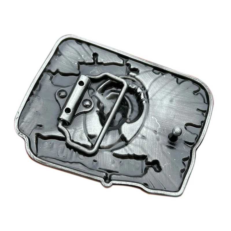 حزام بإبزيم حزام على طراز الموسيقى الفوضوية البريطانية بتصميم أوروبي أمريكي غربي إكسسوار #3