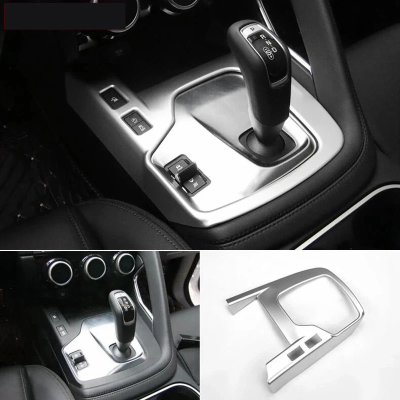 Mittelkonsolen-Schaltgetriebe-Rahmenverkleidung Aufkleber Getriebeschalttafel-Dekor Autozubehör für Jaguar E-Pace X540 2018-2023 LHD