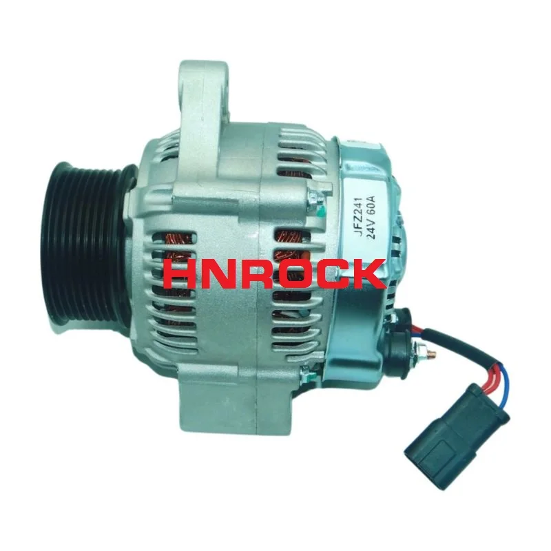 NEW 24V 60A  Alternator JFZ241 553384RI 600-861-6410 600-861-6420  101211-7960 102211-4050  For  PC200-7