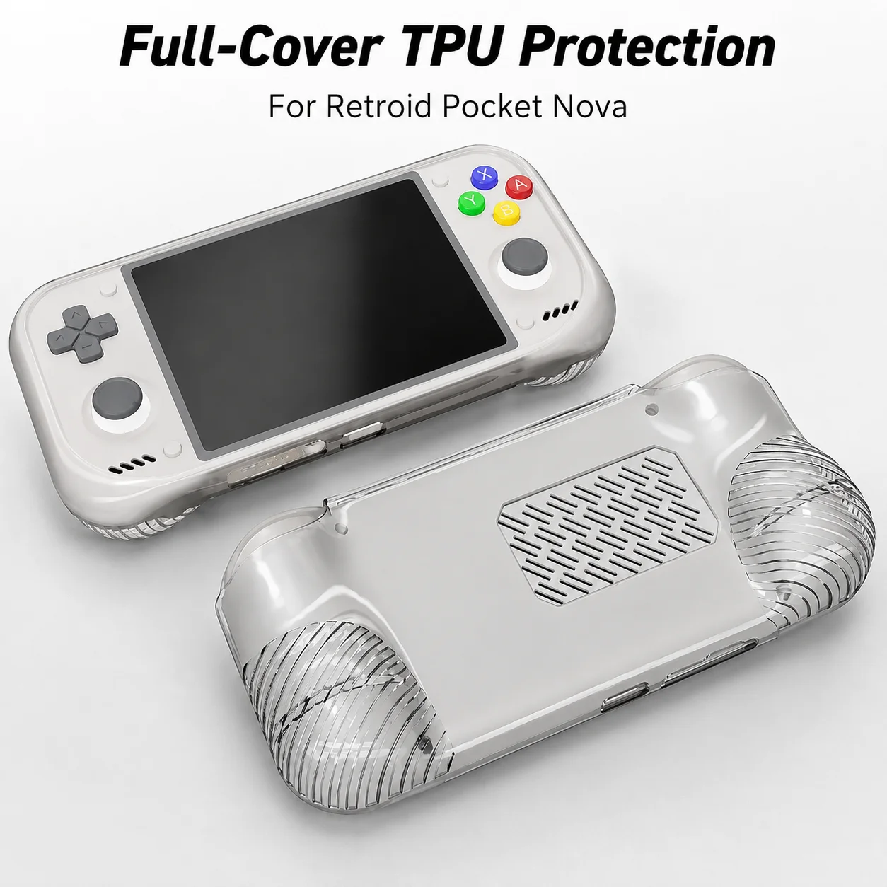 Console Retro Gaming Portable - Custodia Protettiva Trasparente in TPU per