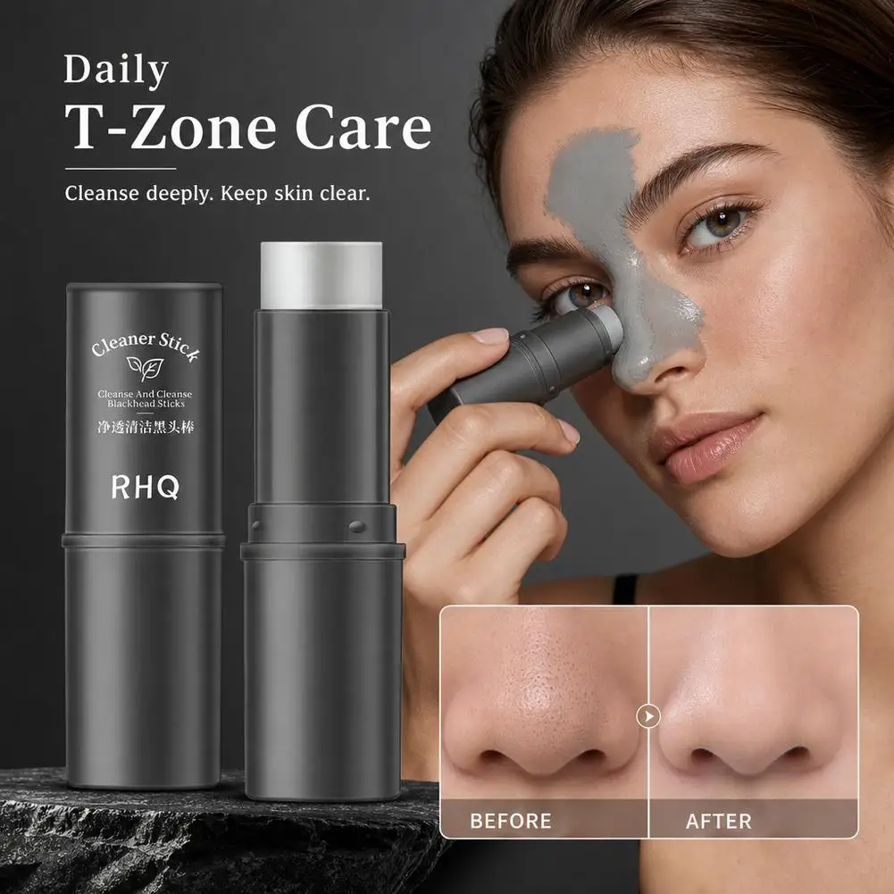Cleanse Blackhead Stick Face Clean Mask Blackhead Remover&Oil Control Exfoliating Clay Mask Deep Pore Cleansing Mask Stick