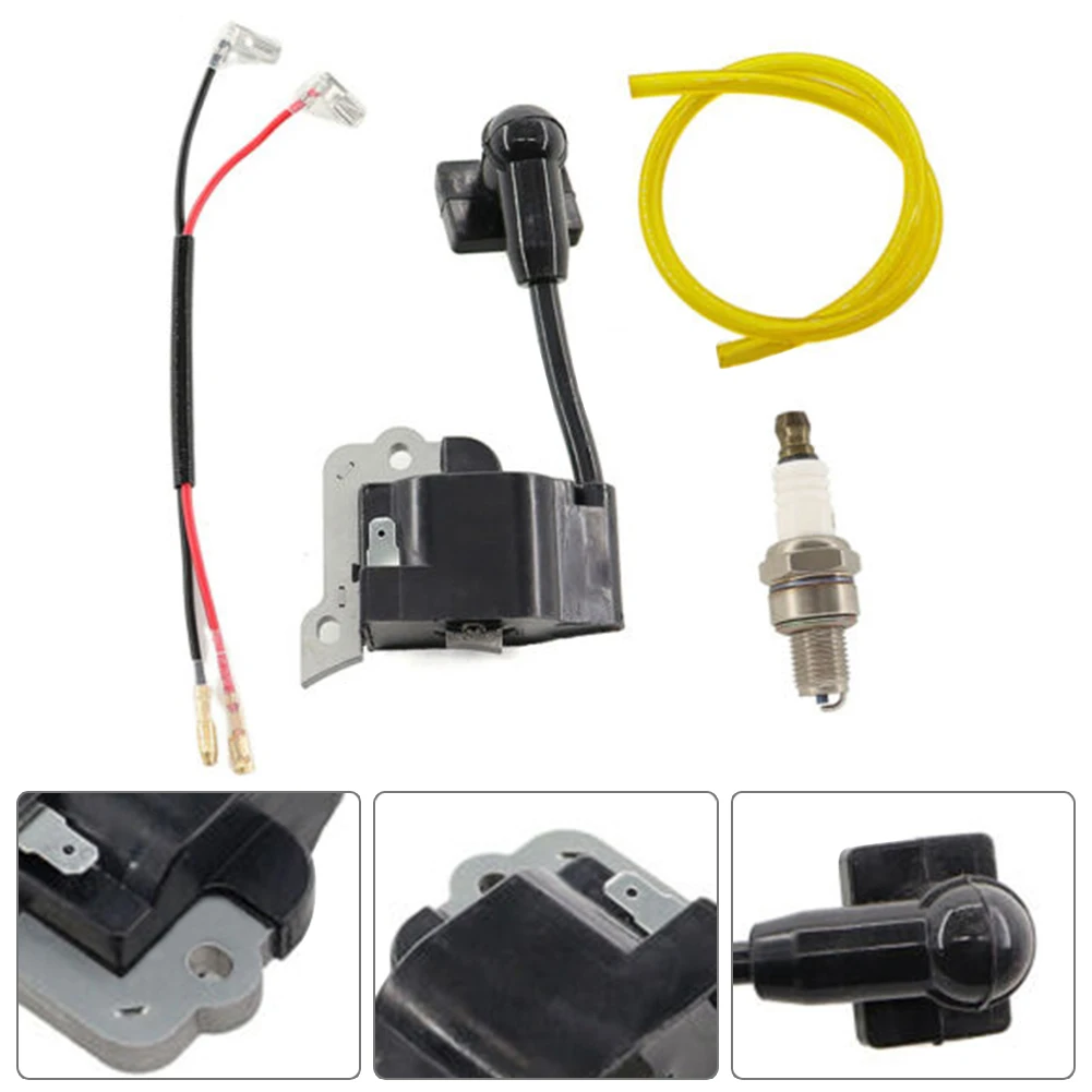 

Ignition Coil With Sparkplug Fuel Line Kit For GX25 FG110 HHT25 Trimmer Engine Brush Cutter Garden Power Tools Accessories