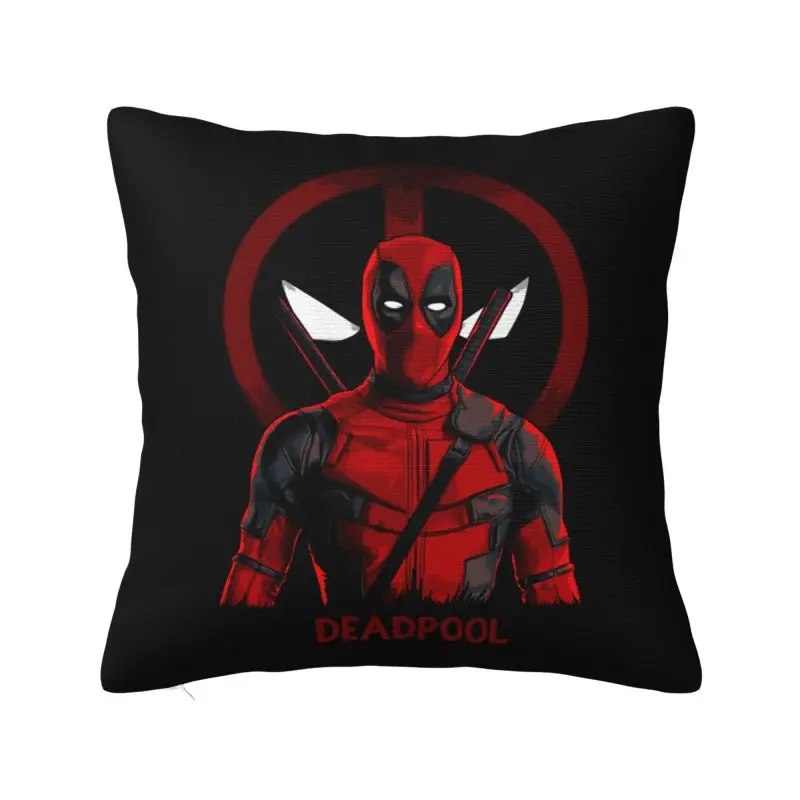 

Deadpool Pillow Case Decorative Nordic Cushion Cover Square Pillowcase