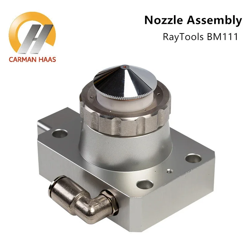 

Carmanhaas TRA Nozzle Connector for Raytools BM111 BM110 Flat Cutting Head Nozzles Assembly