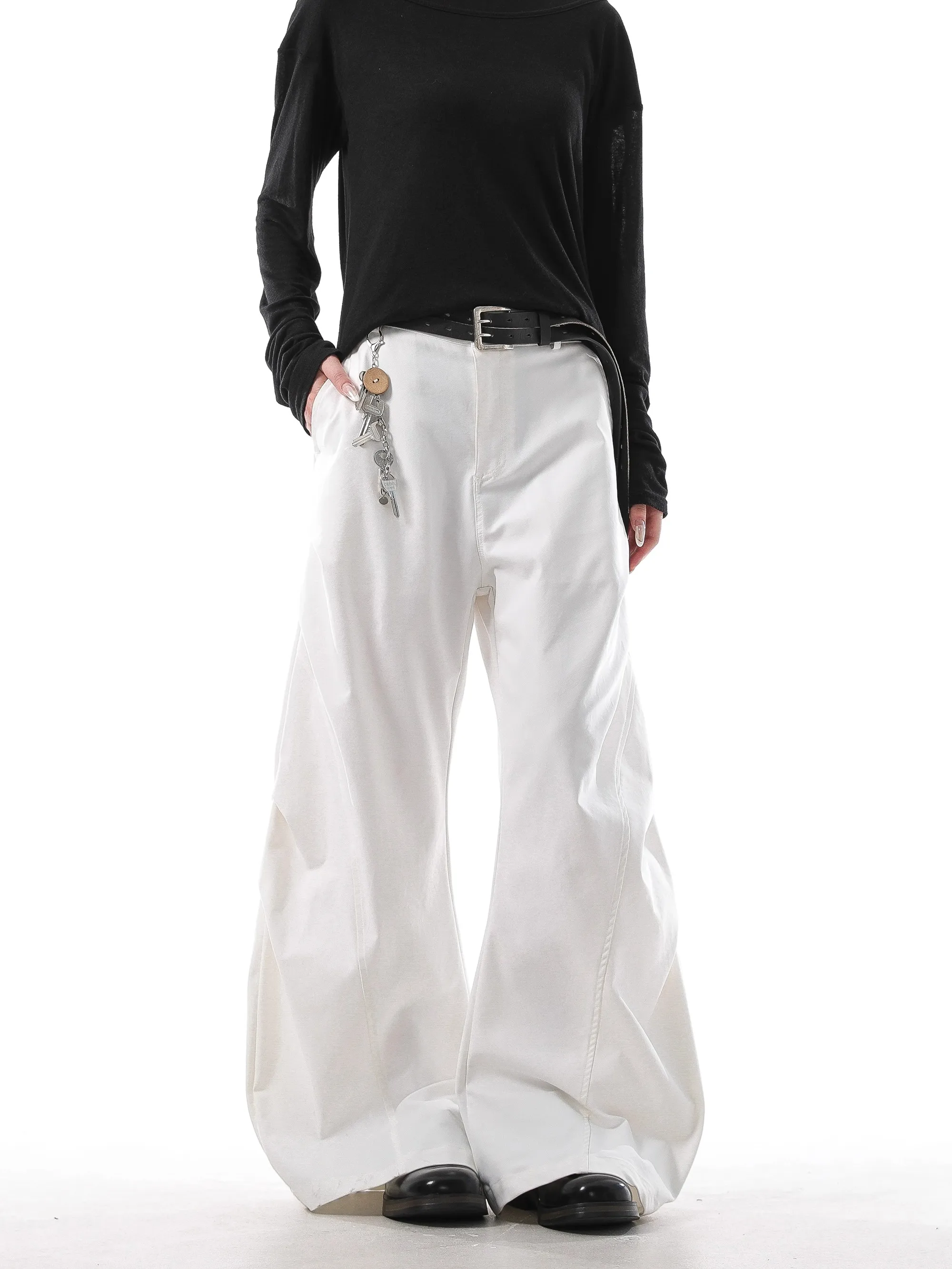 

Женские синие мешковатые темные джинсы Y2k Harajuku, винтажные джинсовые брюки большого размера, японский стиль 2000-х, модные широкие джинсы в стиле хип-хоп