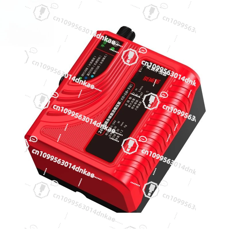24V Solar 6 Points Permanent Magnet DC Water Pump Pipeline Bathroom Household Booster Pump Self-priming Self-priming Pump