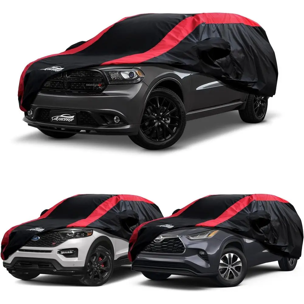 

Custom-Fit SUV Covers for Dodge Durango 2004-2025, Ford Explorer 2006-2025, Toyota Highlander 2008-2025 - Waterproof, All-Weathe
