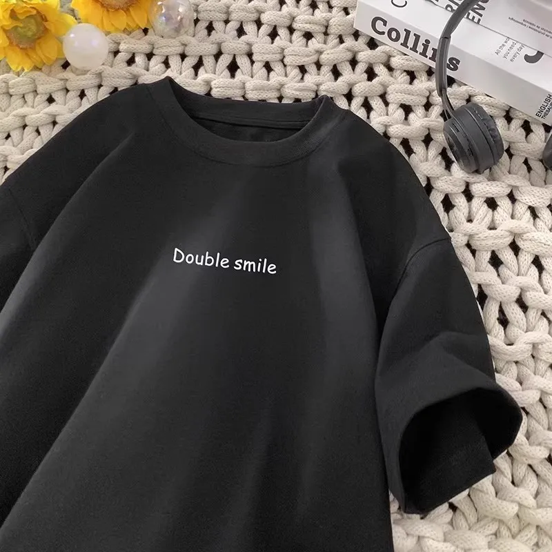 Tendência impressão camiseta feminina senhora tshirts verão manga curta camiseta impressão casais presentes de aniversário topo de colheita camiseta feminina