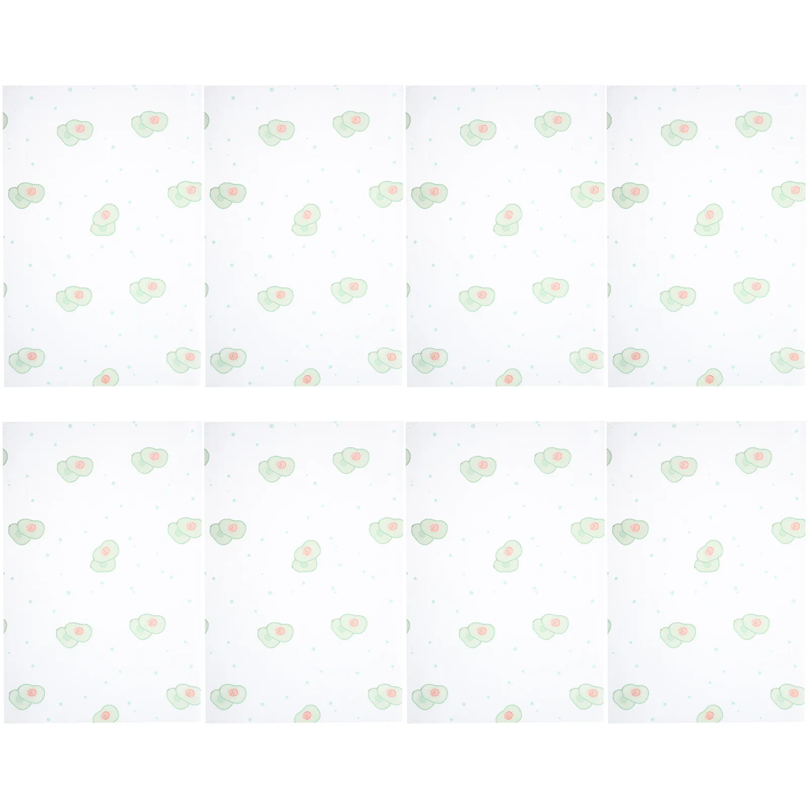 

8Pcs Refrigerator Mats Washable Non Slip Fridge Liners for Shelves Drawers Vegetable Crisper Pantry Shelf Protector Countertop