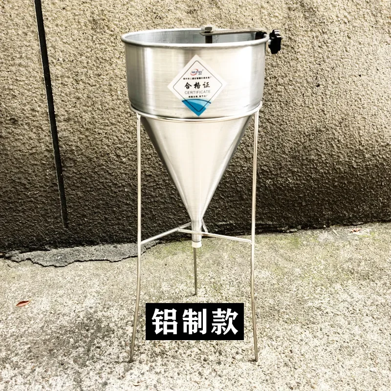 Cement slurry funnel orifice grouting agent consistency meter cement slurry liquid flow tester inverted cone method test