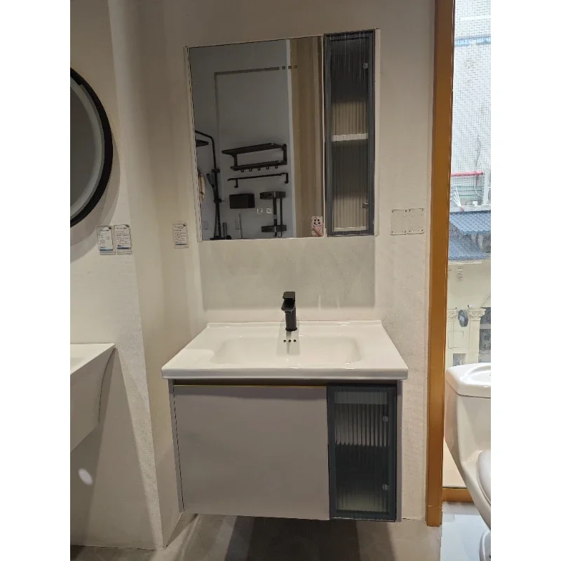 

z Wholesale Stainless Steel Bathroom Cabinet Complete Cheap Bathroom Vanity Project Sanitary Furniture